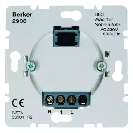  артикул 2908 название Berker Дополнительное устройство датчика движения BLC  Домашняя электроника