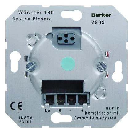  артикул 2939 название Berker Электронная вставка системных датчиков движения  Домашняя электроника