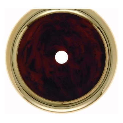  артикул 109411 название Berker Декоративная оконечная накладка для поворотных выключателей/кнопок цвет: коричневый Palazzo
