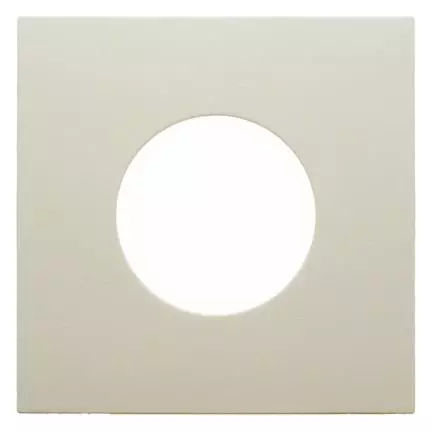  артикул 11248982 название Berker Центральная панель для нажимной кнопки и светового сигнала Е10 цвет: белый, с блеском Berker 