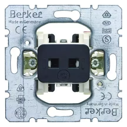  артикул 505101 название Berker Вставки нажимной кнопки для накладки карточного выключателя для гостиниц  Модульные механизмы