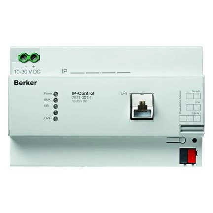  артикул 75710004 название Berker IP-Control цвет: светло-серый instabus KNX/EIB