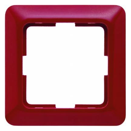 артикул 101162 название Рамка 1-ая (одинарная), Красный, серия Modul 2