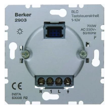  артикул 2903 название Berker Кнопочное управляющее устройство BLC 1-10 В  Домашняя электроника