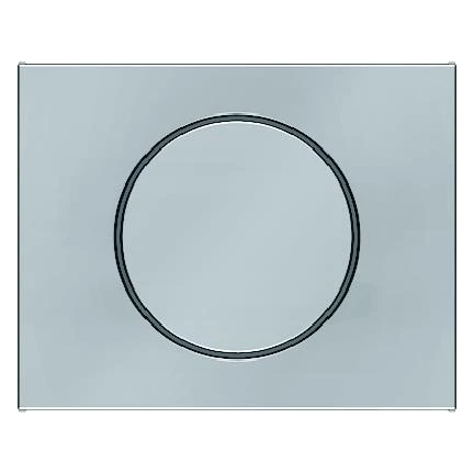  артикул 11357004 название Berker Центральная панель с регулирующей кнопкой для поворотного диммера цвет: нержавеющая сталь Ber