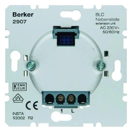  артикул 2907 название Berker Дополнительное устройство BLC  Домашняя электроника