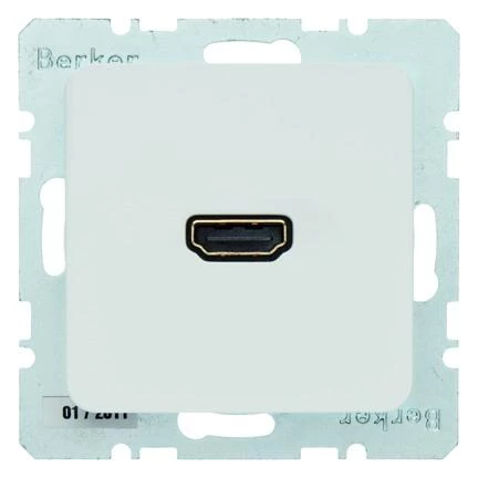  артикул 33154309 название Berker BMO HDMI-CABLE M2 цвет: полярная белезна
